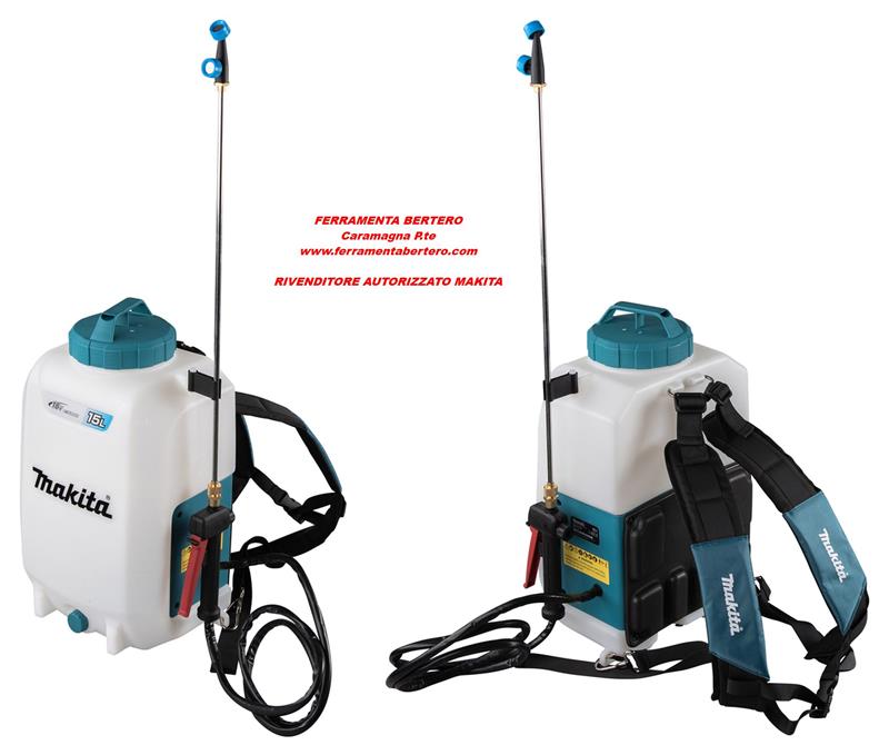 MAKITA DUS158Z Pompa irroratrice a batteria da giardino di tipo a zaino, 18V LXT